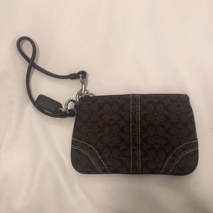 Coach Wristlet - 6.5” x 4”